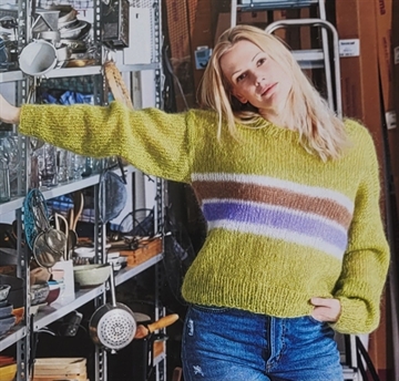 Sweater med Striber Bella